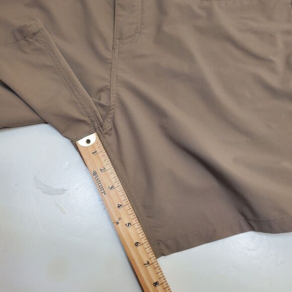 Quiksilver Dry flight Amphibian Shorts Water Repellent Men's Size 38 Brown - Picture 14 of 16